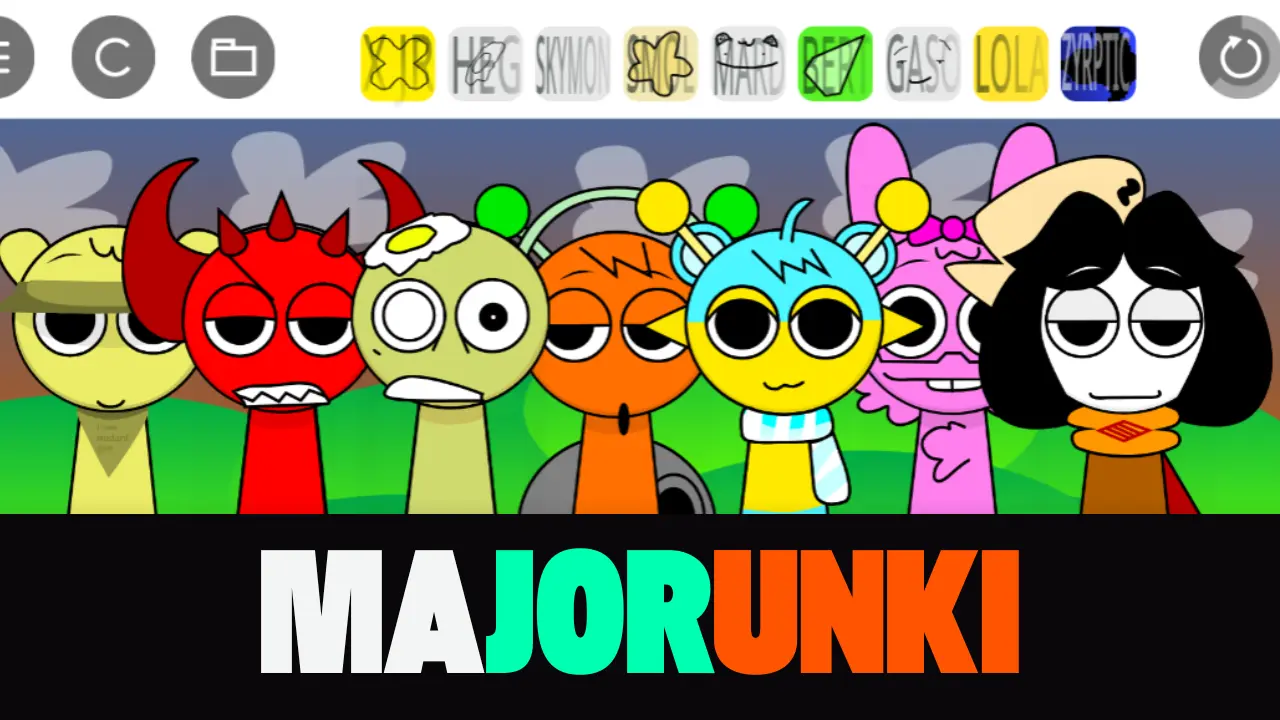 Majorunki: A Colorful and Vibrant Sprunki Mod