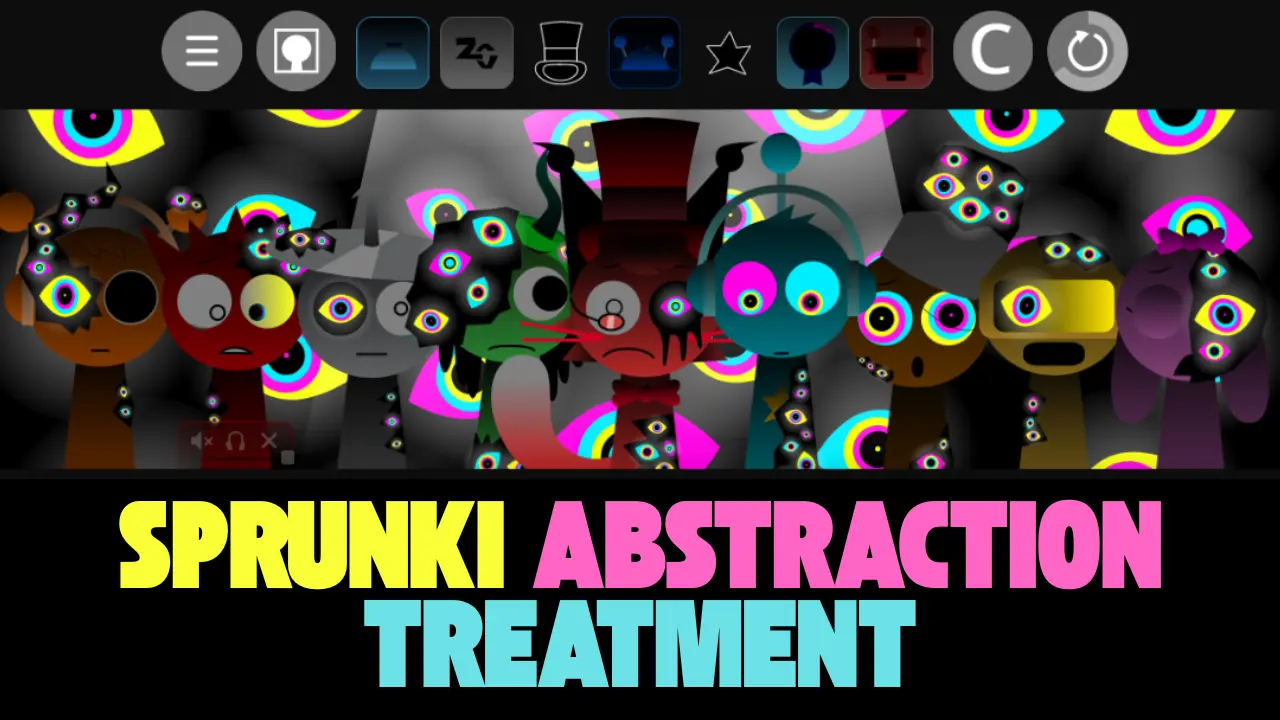 Sprunki Abstraction - A trippy mod