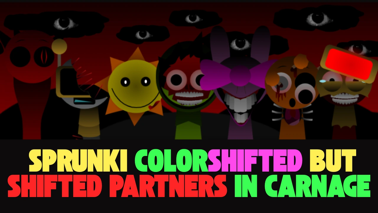 Discover Sprunki Colorshifted but Shifted Partners in Carnage | Play Game