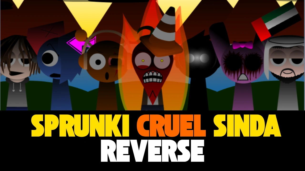 Sprunki Cruel Sinda Reverse - Evil Wenda and Simon