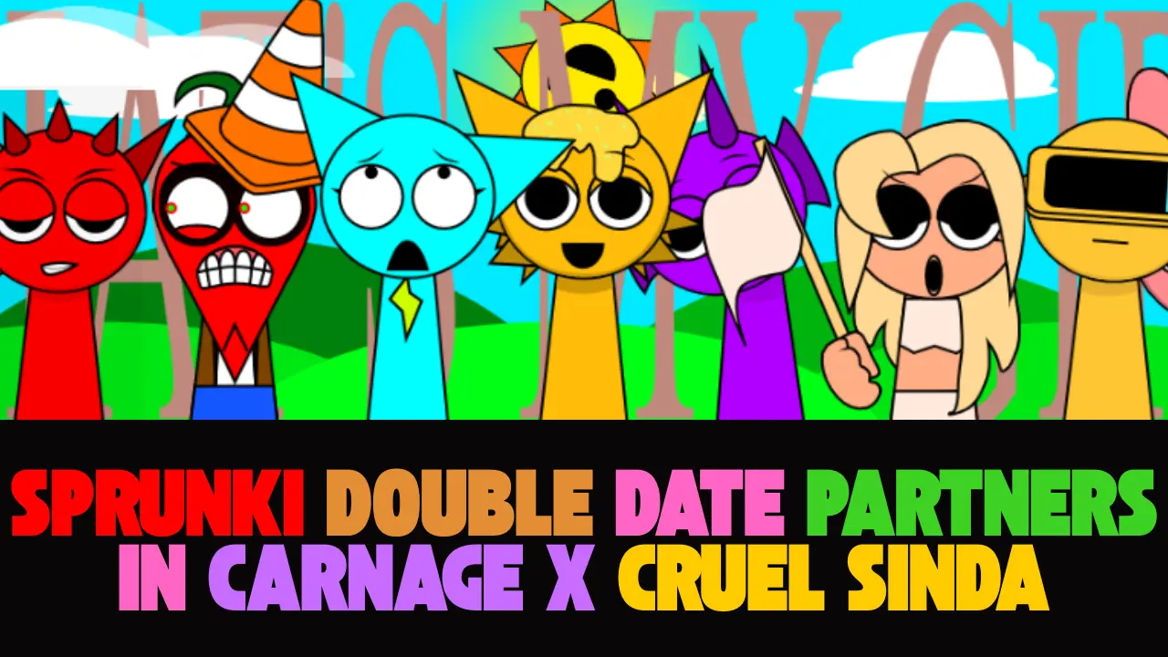 Sprunki Double Date Partners in Carnage x Cruel Sinda