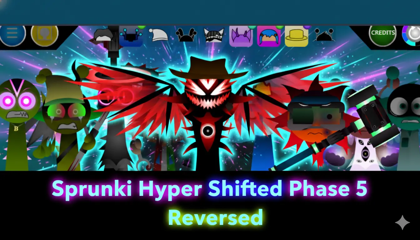 Sprunki HyperShifted Phase 5 Reversed