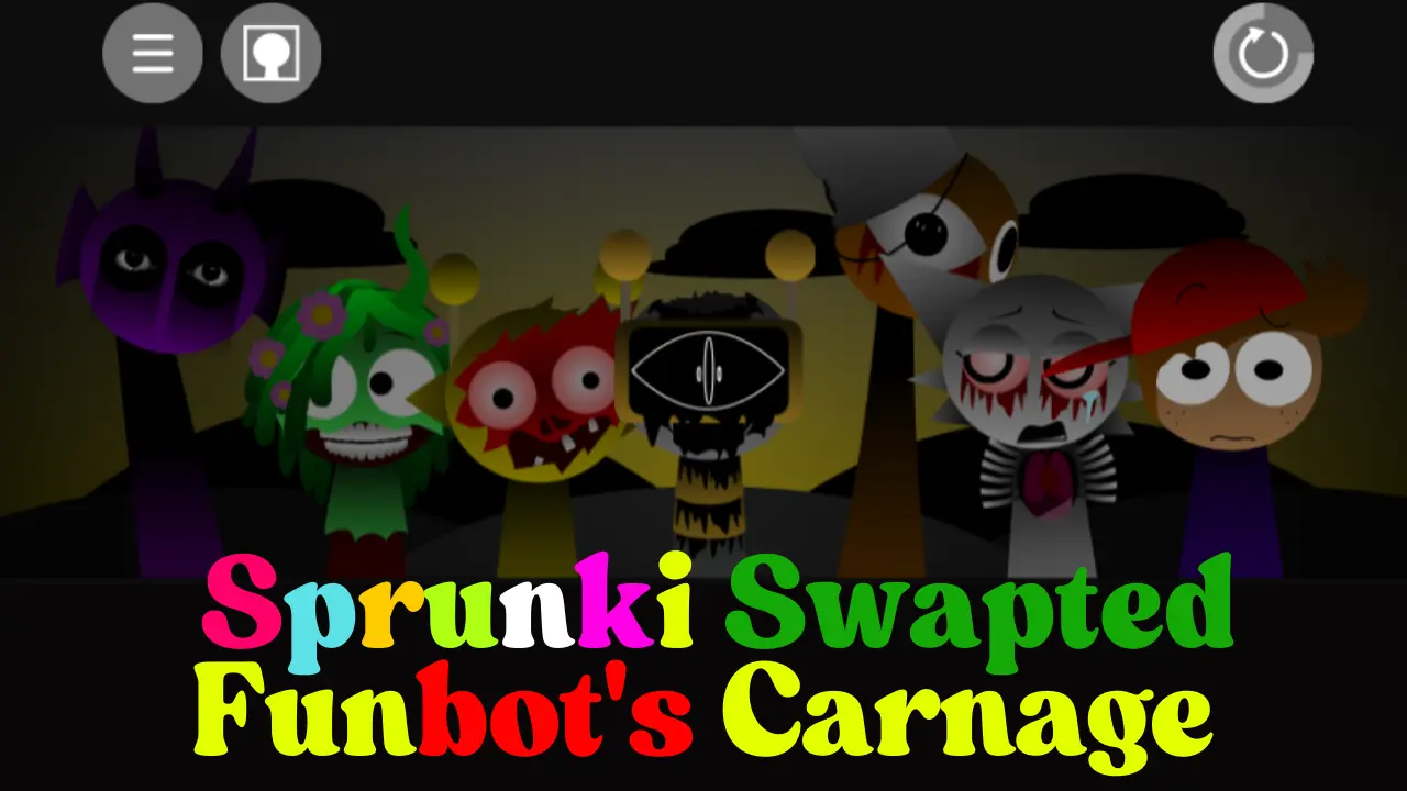 Sprunki Swapted: Funbots Carnage - Symphony of Chaos