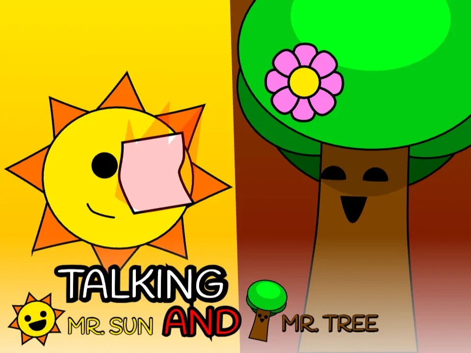 Sprunki Talking Mr. Sun and Mr. Tree