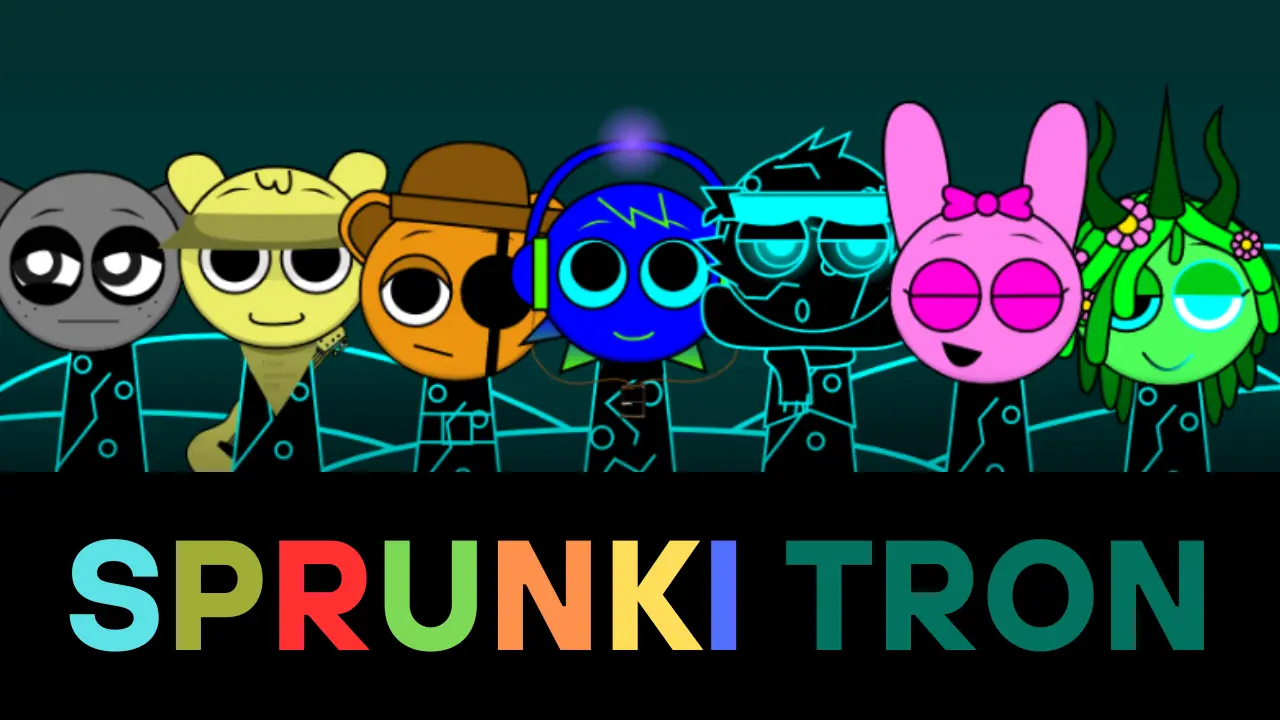Sprunki Tron: Epic Cyber Digital World Mod